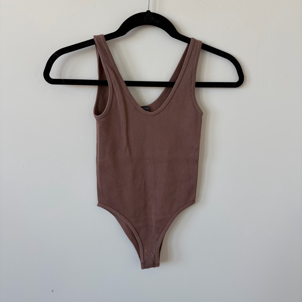 Zara Mauve/Brown Bodysuit